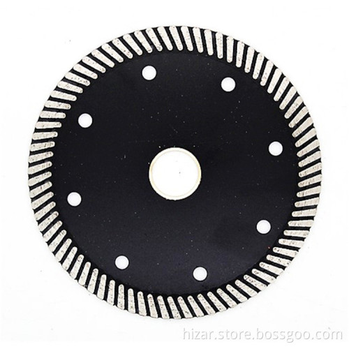 115mm Turbo Diamond Saw Blade for Marble, Granite, Vitrified Tile, Porcelain, and Ceramic